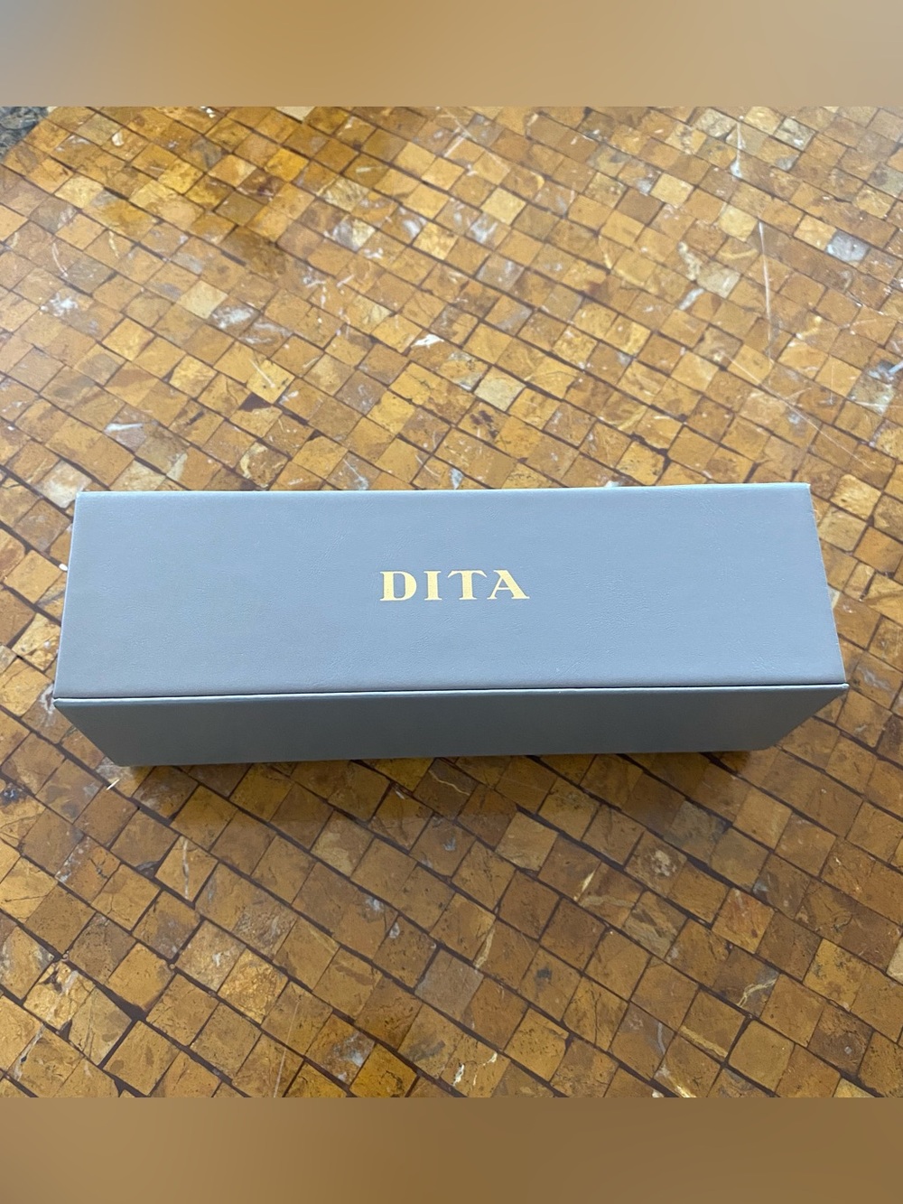 Dita gray Sunglasses case